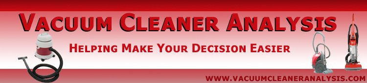 vacuum cleaner analysis